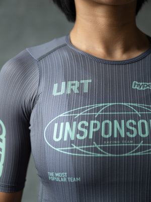 Women's Performance Zipless Jersey - Gray