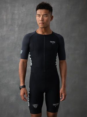 Men's SUPP Aerodynamic Short sleeves Jersey - Black