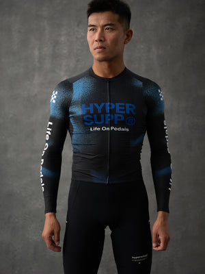 Men's Performance Air Long Sleeve Jersey - Blue Phantom