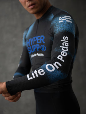 Men's Performance Air Long Sleeve Jersey - Blue Phantom