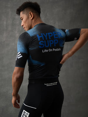 Men's Performance Air Short Sleeve Jersey - Blue Phantom