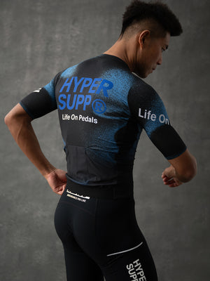 Men's Performance Air Short Sleeve Jersey - Blue Phantom