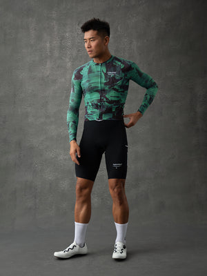 Men's Performance Air Long Sleeve Jersey - Sediment Green
