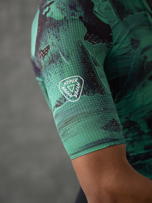 Men's Performance Air Short Sleeve Jersey - Sediment Green
