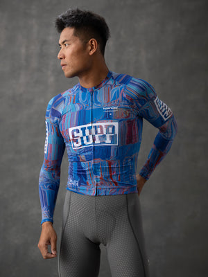 Men's Performance SUPP Air Long Sleeves Jersey - Flow