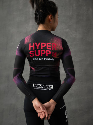 Women's Performance Air Long Sleeve Jersey - Pink Phantom