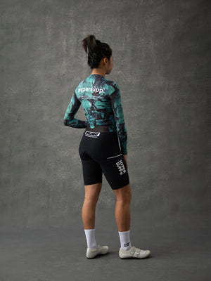 Women's Lightweight Long Sleeve Jersey - Sediment Green