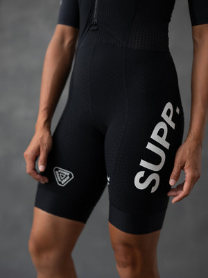 Women's SUPP Aerodynamic Racesuit - Black