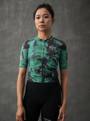 Women's Performance Air Jersey - Sediment Green