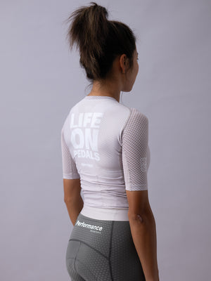 Women's Motion Light Climb Jersey - Cream
