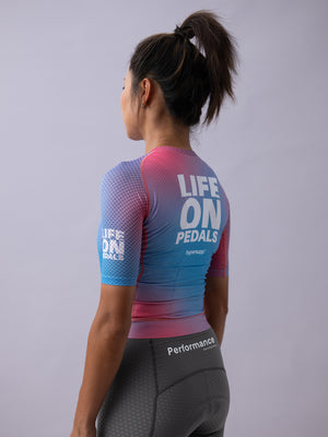 Women's Motion Light Climb Jersey - Afterglow