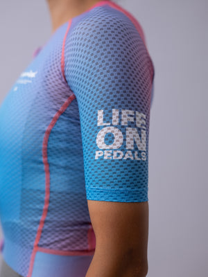 Women's Motion Light Climb Jersey - Afterglow
