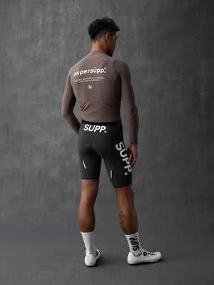 Men's Fleece Long Sleeve Jersey - Mocha