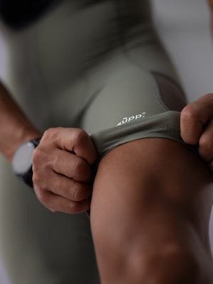 Men's Wildway HydraCore™ Bib Shorts - Gray Moss