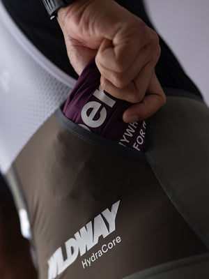 Men's Wildway HydraCore™ Bib Shorts - Gray Moss
