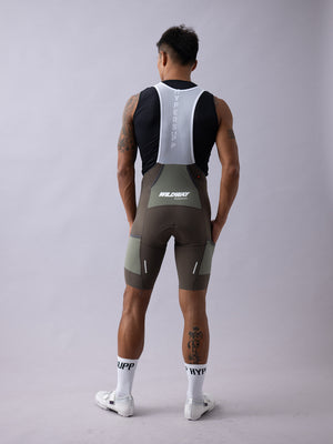 Men's Wildway HydraCore™ Bib Shorts - Gray Taupe