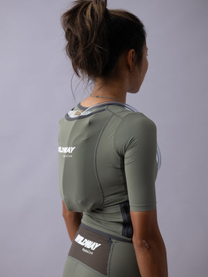 Women's Wildway HydraCore™ Jersey - Gray Moss