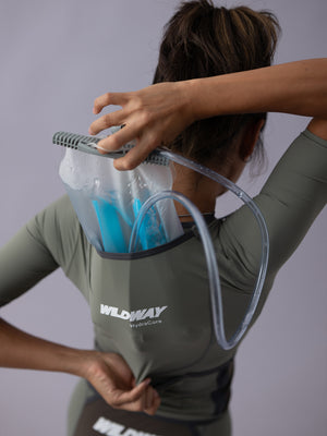 Women's Wildway HydraCore™ Jersey - Gray Moss