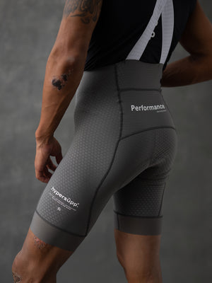 Men's Performance Aero Dynamic Bib Shorts - Granite Gray