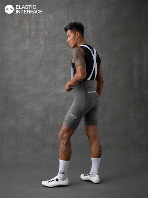 Men's Performance Aero Dynamic Bib Shorts - Granite Gray