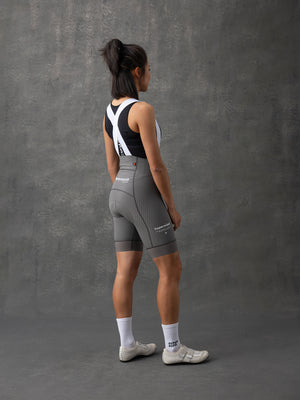 Women's Performance Aero Dynamic Bib Shorts - Granite Gray
