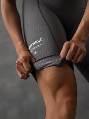 Women's Performance Aero Dynamic Bib Shorts - Granite Gray