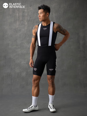 Men's SUPP Performance Aerodynamic Bib Shorts - Black