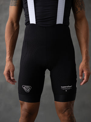 Men's SUPP Performance Aerodynamic Bib Shorts - Black