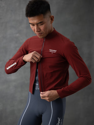 Men's Winter Shield  Rain Jacket - Red/brown