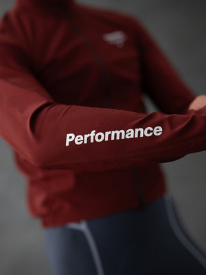 Men's Winter Shield  Rain Jacket - Red/brown