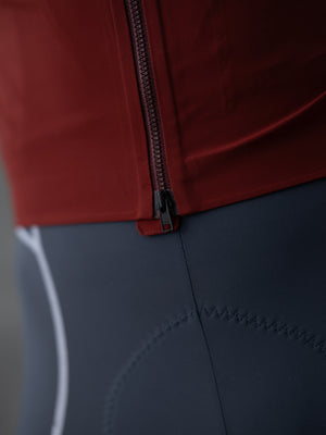 Men's Winter Shield  Rain Jacket - Red/brown