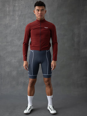 Men's Winter Shield  Rain Jacket - Red/brown