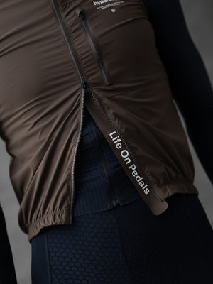 Men's Ultralight Gilet - Mocha Brown