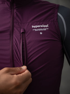 Men's Ultralight Gilet - Dark Purple