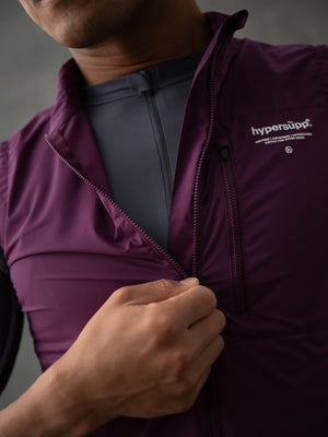 Men's Ultralight Gilet - Dark Purple