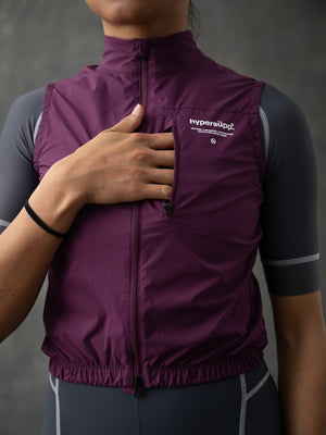 Women's Ultralight Gilet - Dark Purple