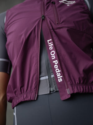 Women's Ultralight Gilet - Dark Purple