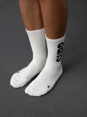 Thermal Wool Socks - Off-White