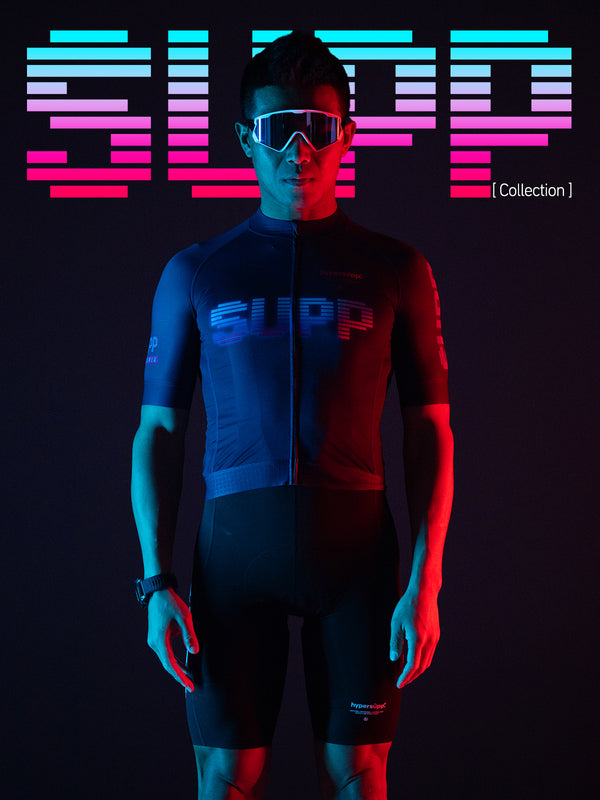 Men's Motion NEON Jersey - Midnight Blue