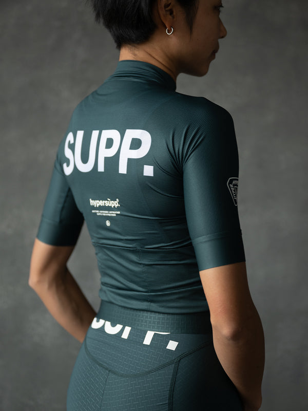 Women's Motion SUPP. Jersey - Dark Green