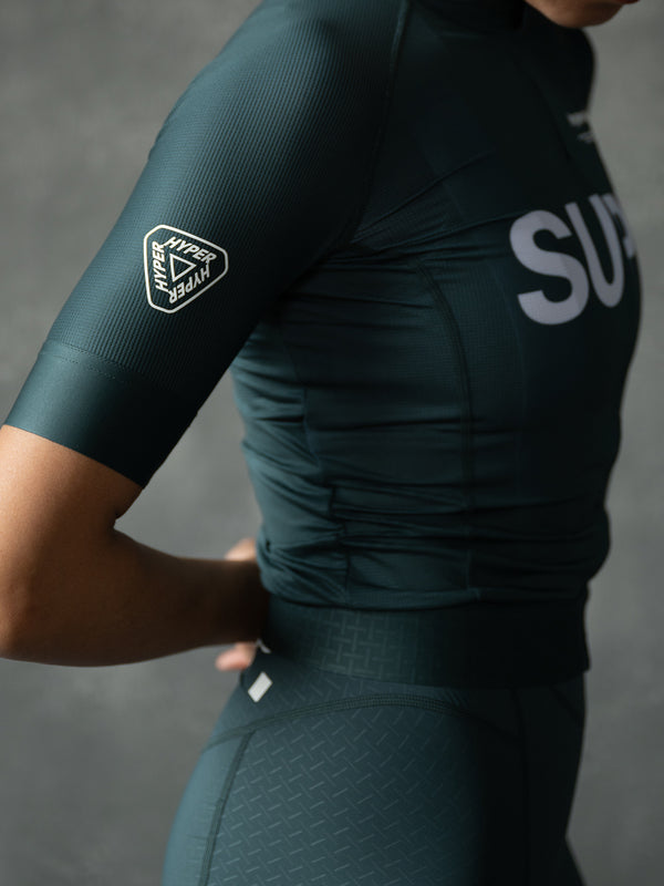 Women's Motion SUPP. Jersey - Dark Green