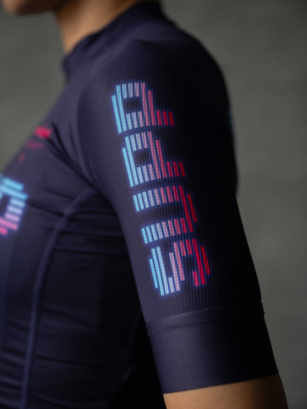 Women's Motion NEON Jersey - Midnight Blue