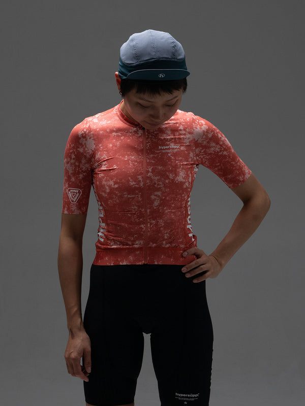 Women's Motion Jersey - Granite / Orange