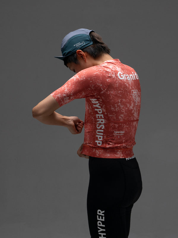 Women's Motion Jersey - Granite / Orange