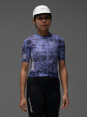 Women's Motion Jersey - Granite / Purple