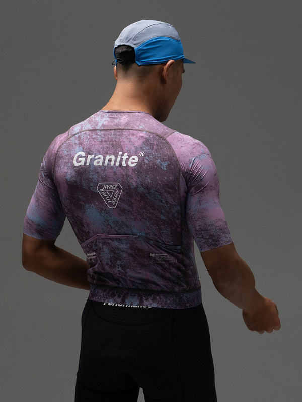 Men's Performance Jersey - Granite / Cosmic Purple