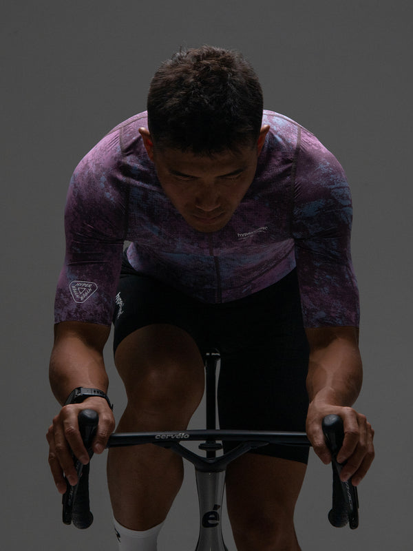 Men's Performance Jersey - Granite / Cosmic Purple