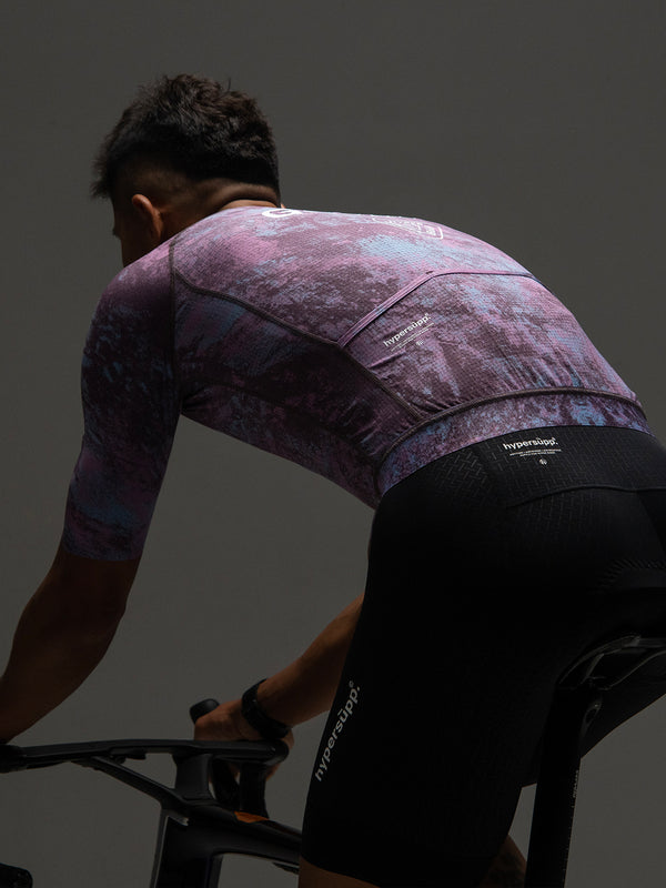 Men's Performance Jersey - Granite / Cosmic Purple