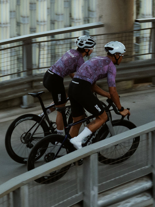 Men's Performance Jersey - Granite / Cosmic Purple