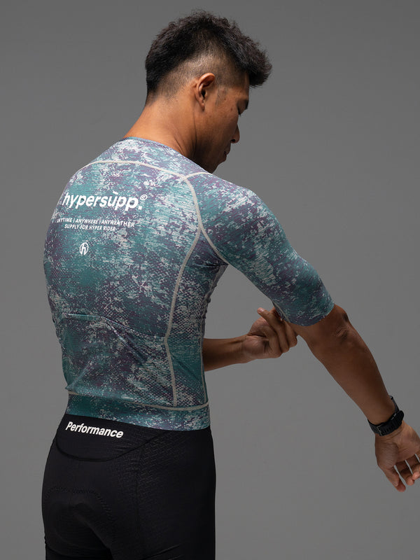 Men's Performance Jersey - Camouflage Green